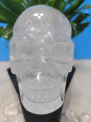 Quartz Crystal Skull Carving FREE SHIPPING