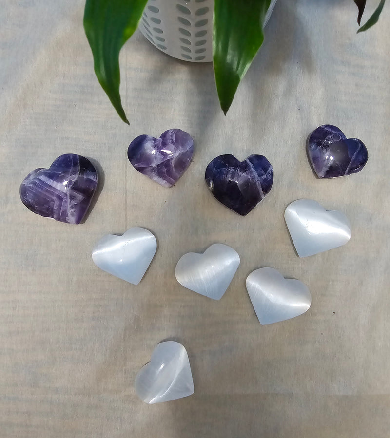 Selenite Heart