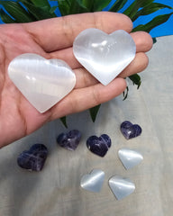 Selenite Heart