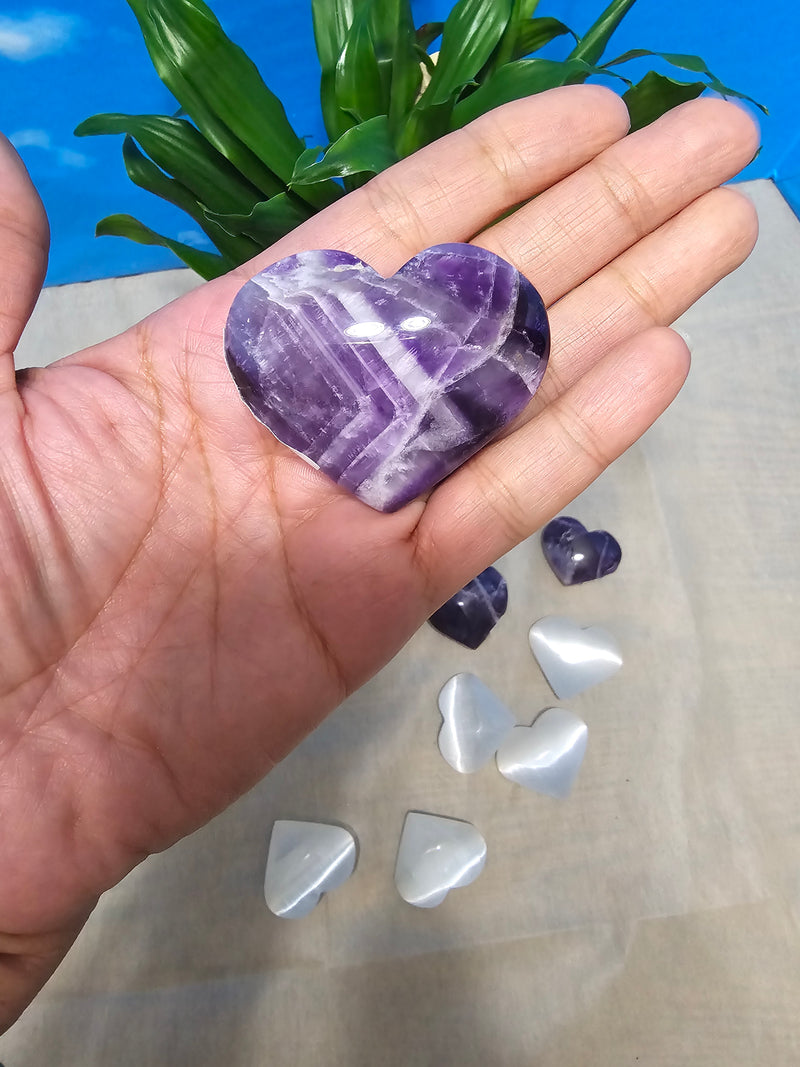 Amethyst Hearts