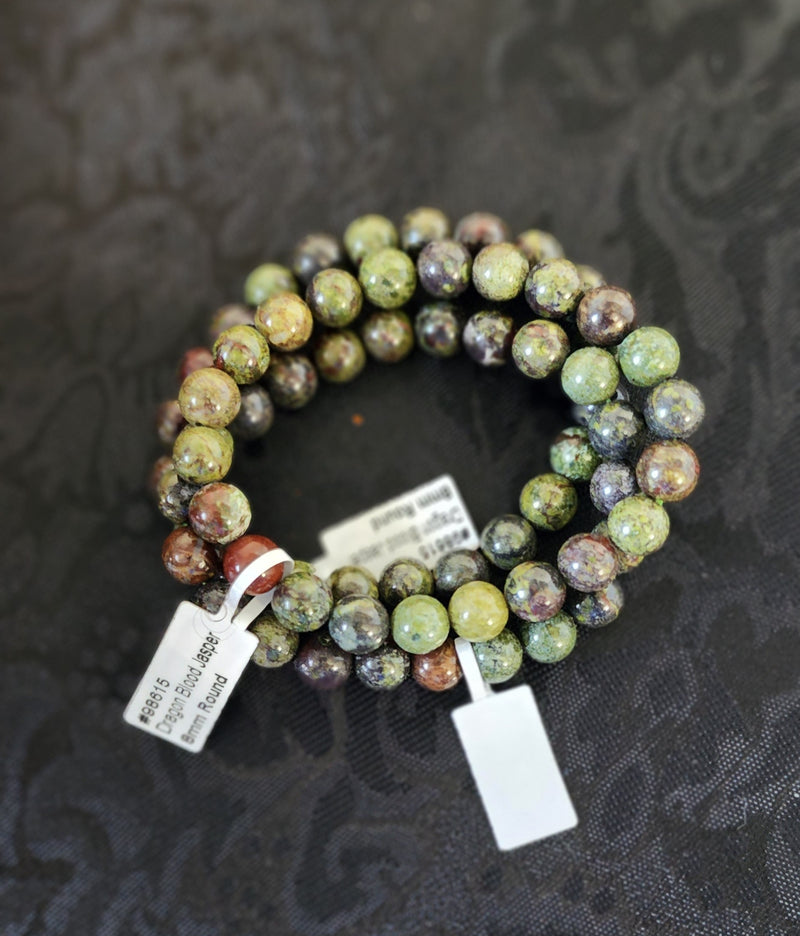 Dragon Blood Jasper Bracelet (8mm)